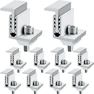 Solar Panel Mounting End Clamps
