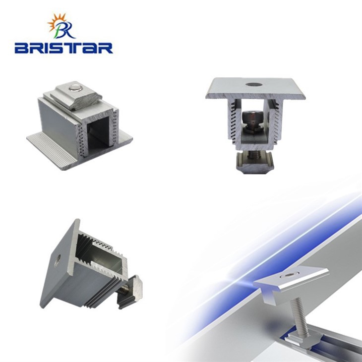 end clamp for solar panel end clamp for solar panel